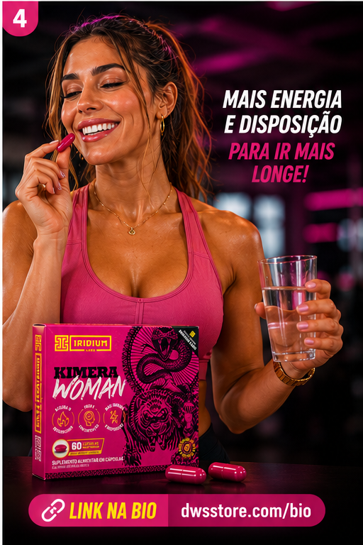 Kimera Woman 60 comps - Termogênico Feminino - Iridium Labs