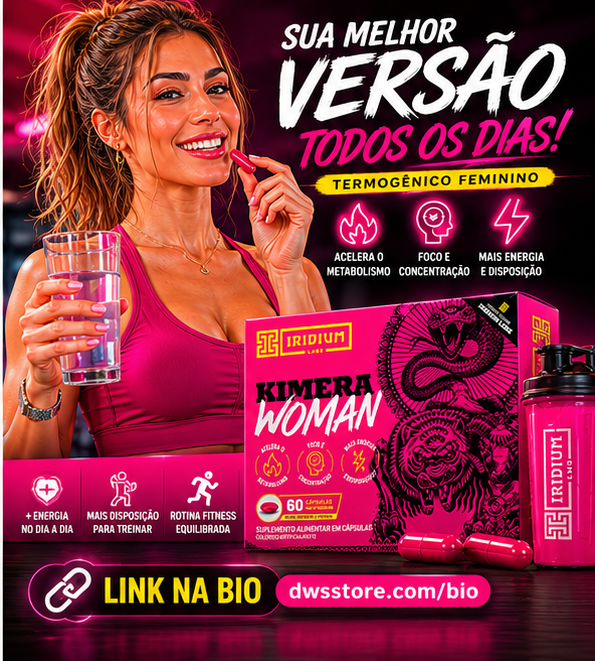 Kimera Woman 60 comps - Termogênico Feminino - Iridium Labs