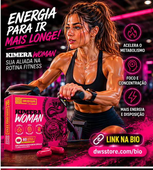 Kimera Woman 60 comps - Termogênico Feminino - Iridium Labs